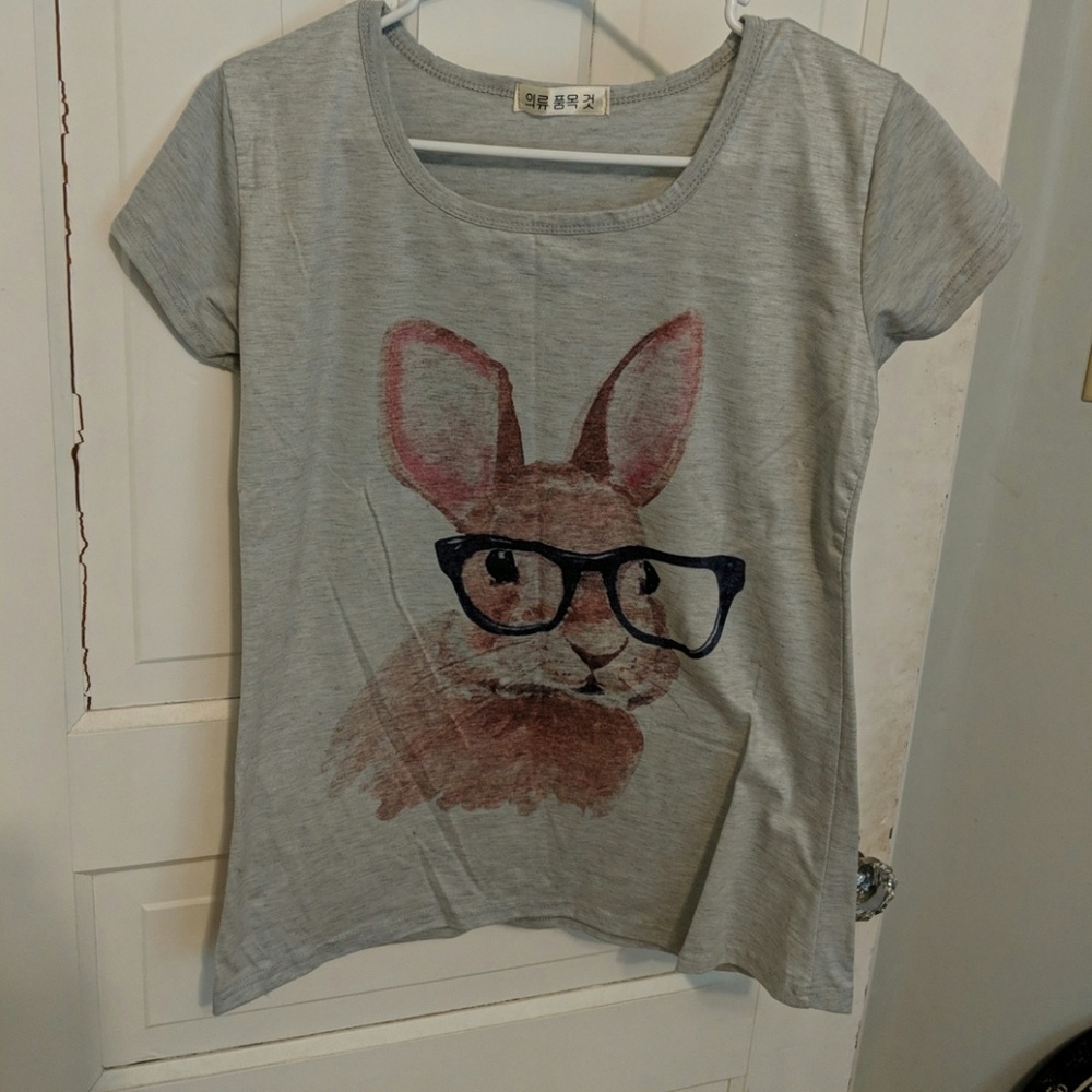 Glasses Rabbit Shirt